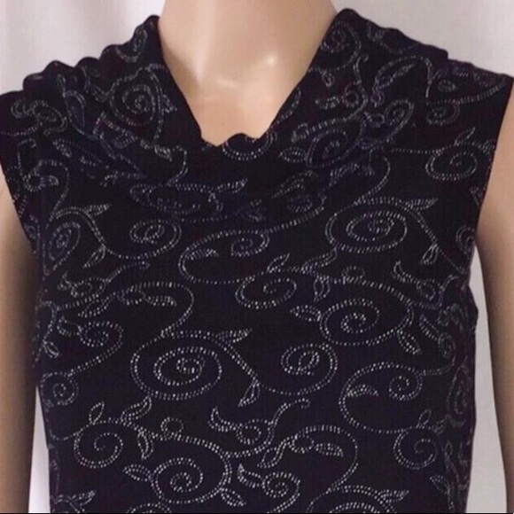 Sybelle Designer Black and White Top - Picture 5 of 5